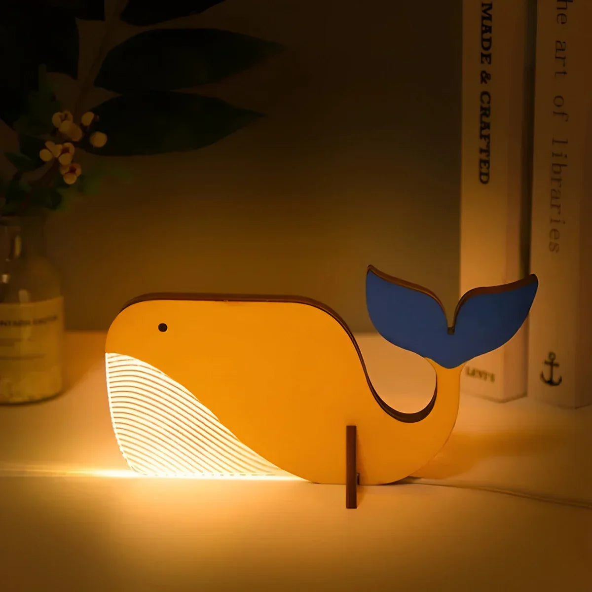 Veska | Trädlampa med djurmotiv - WildGlow Val