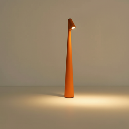 Veska | Trådlös Minimalistisk LED Bordslykta Nordisk Design Orange