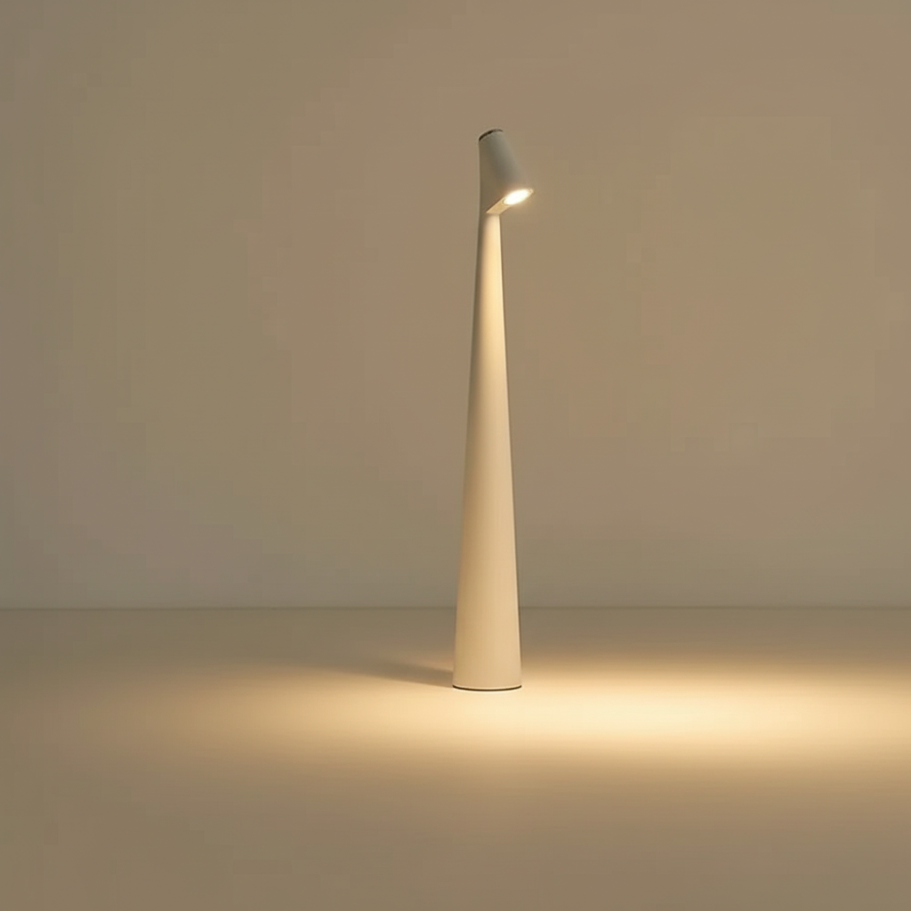 Veska | Trådlös Minimalistisk LED Bordslykta Nordisk Design Svart