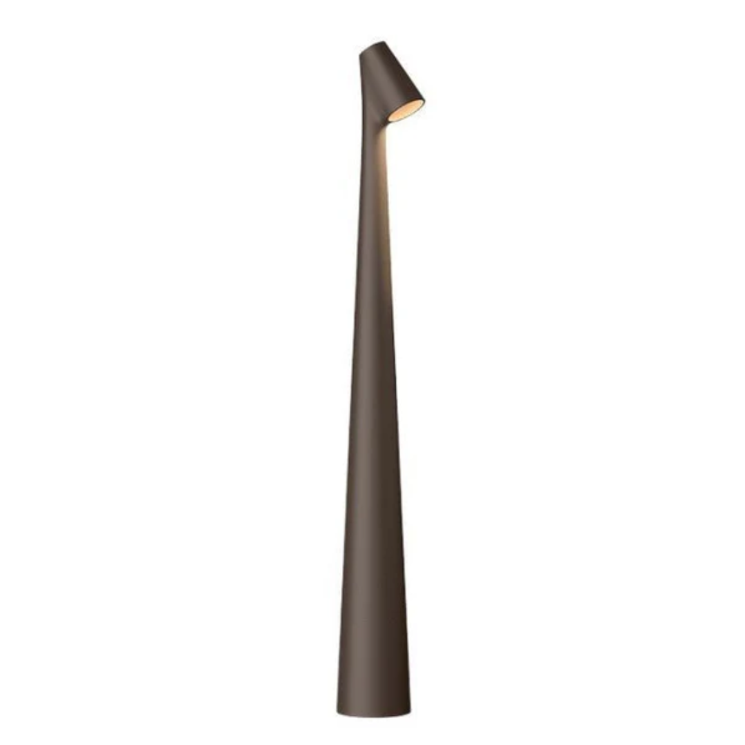 Veska | Trådlös Skandinavisk Minimalistisk LED Bordslampa Svart