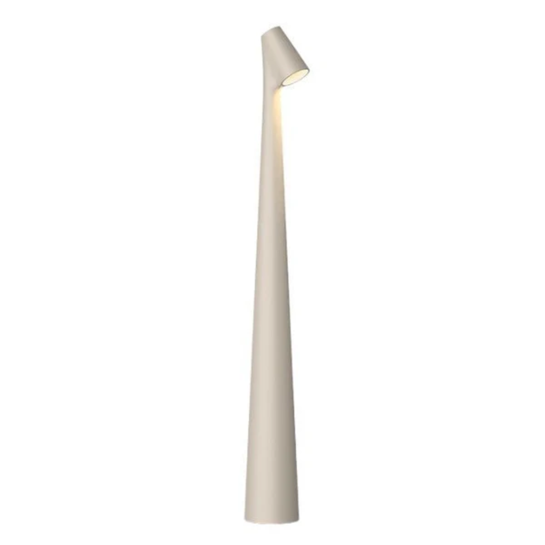 Veska | Trådlös Skandinavisk Minimalistisk LED Bordslampa Vit