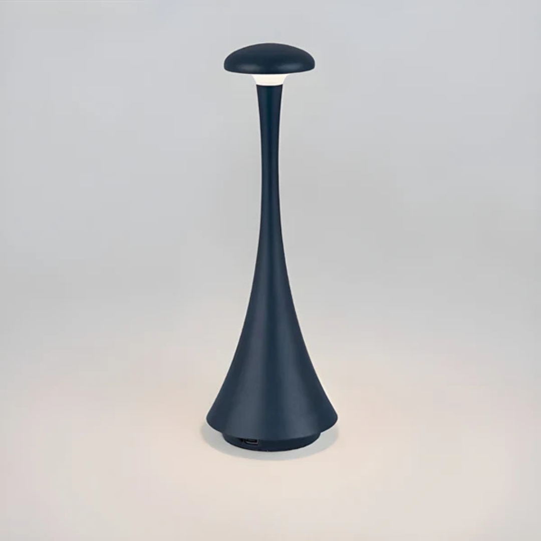 Veska | Uppladdningsbar LED Bords-lampa Blå