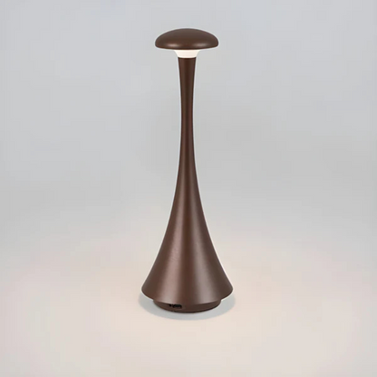 Veska | Uppladdningsbar LED Bords-lampa Brun