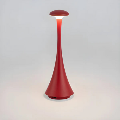 Veska | Uppladdningsbar LED Bords-lampa Röd