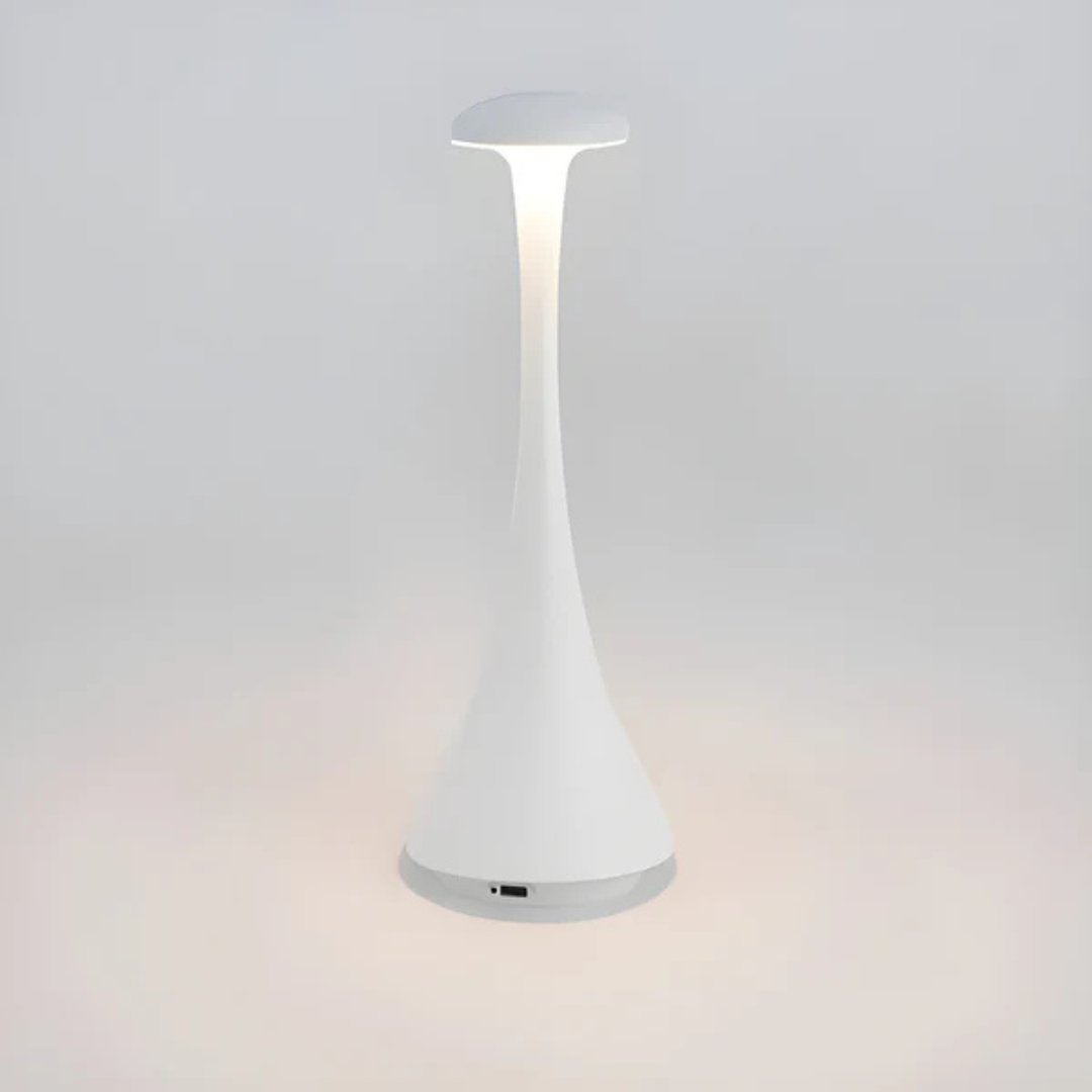 Veska | Uppladdningsbar LED Bords-lampa Vit
