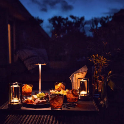 Veska | Uppladdningsbar Trådlös Elegant Bordslampa - Skapa en lyxig atmosfär i vilket rum som helst