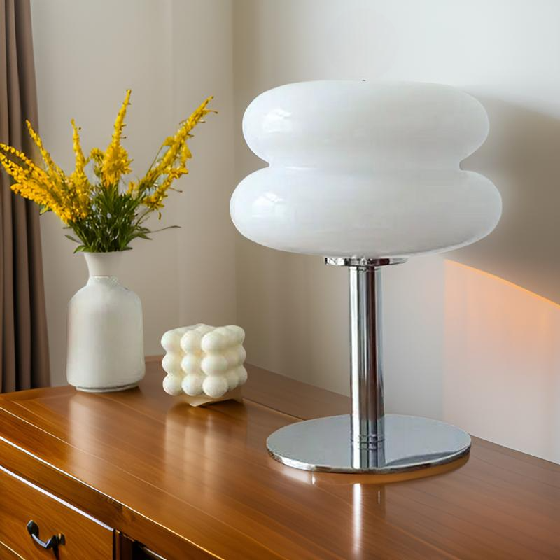 Veska | Verner Panton Ikonisk Bordslampa - Elegans och Funktionalitet Vit