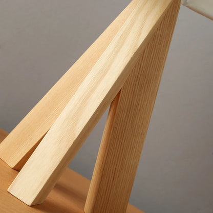 Veska | Wood Opaline - Modern Trä Tripod Bordslampa