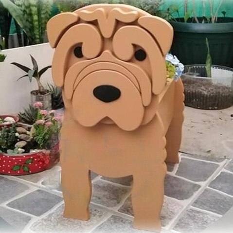 Veskaomkruka Idealisk för hundälskare, mångsidig | Veska Shar Pei