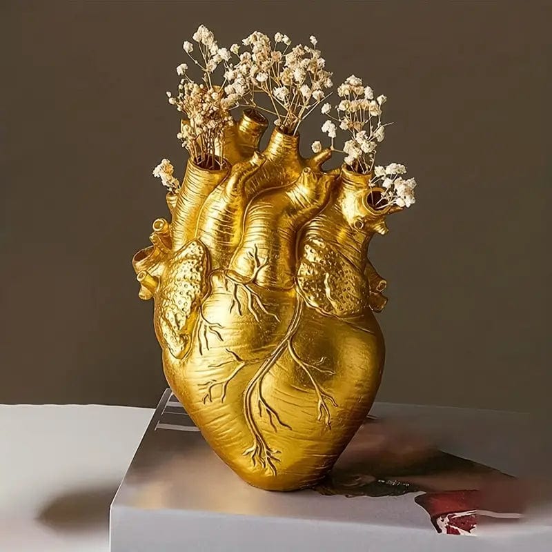 VeskaoomHeart Resin Vas | Veska Guld