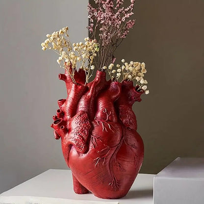 VeskaoomHeart Resin Vas | Veska Rot