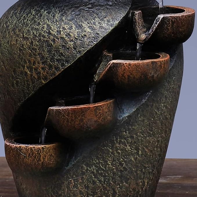 Veskaossom Water Vase Avkopplande Bonsai Dekoration med Fontän | Veska