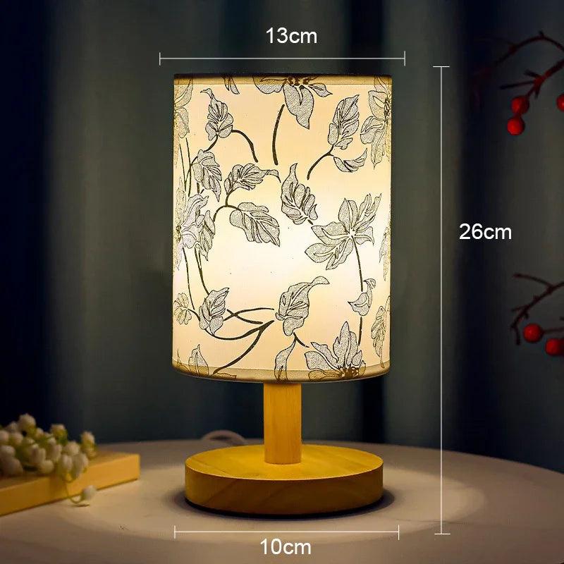VibeGlow - Modern Japandi Bordslampa med Elegans | Veska D