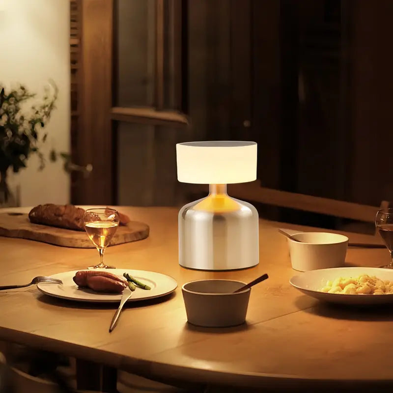 VibeLumineuse – Färgglad LED Bordslampa för Stämningsfulla Interiörer Veska