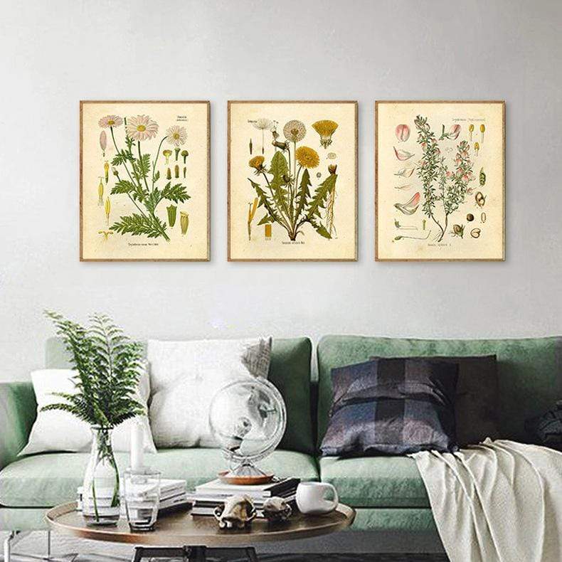 Vild Blommor Väggkonst | Veska