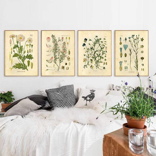 Vild Blommor Väggkonst | Veska