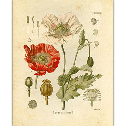 Vild Blommor Väggkonst | Veska 2