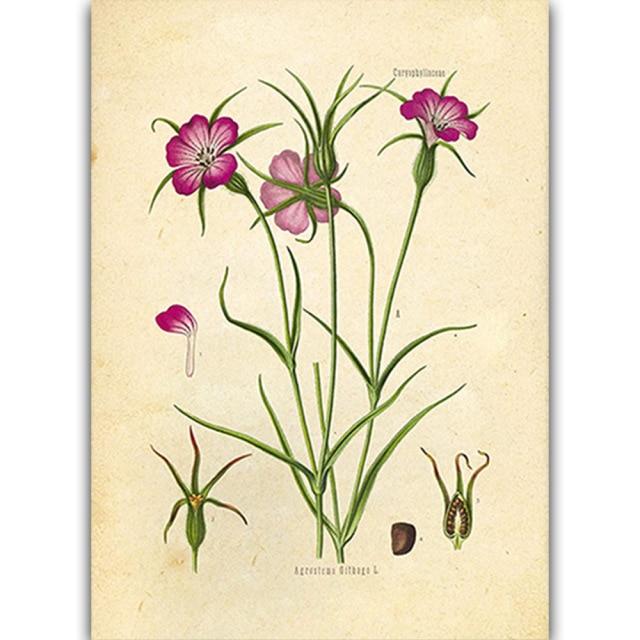 Vild Blommor Väggkonst | Veska 8