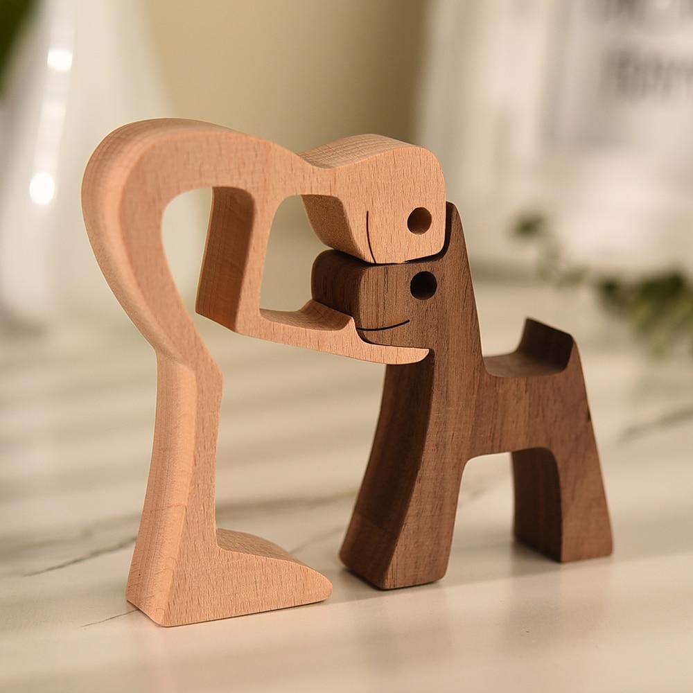 Villkorslös Kärlek Träfigur | Veska