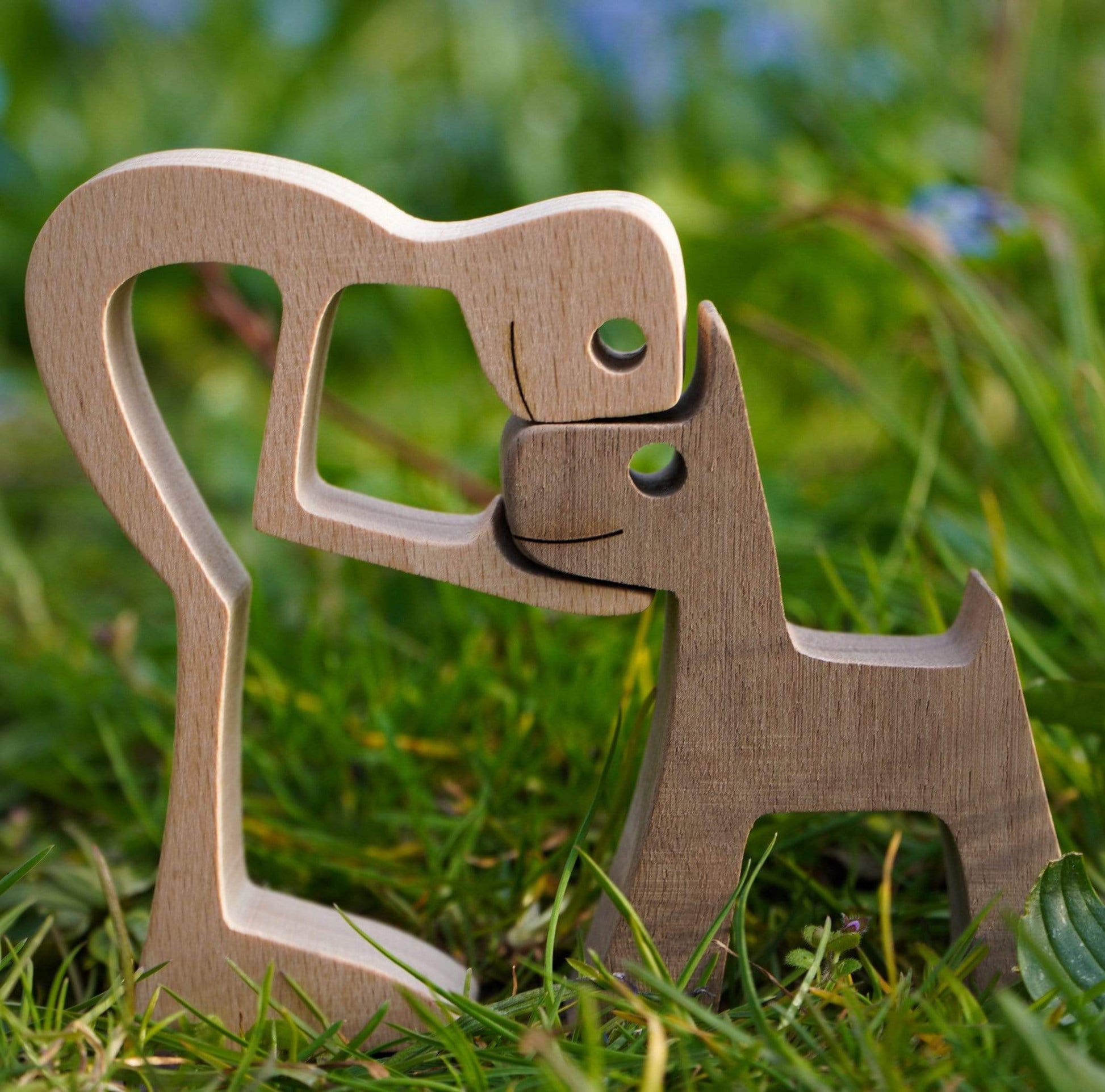 Villkorslös Kärlek Träfigur | Veska