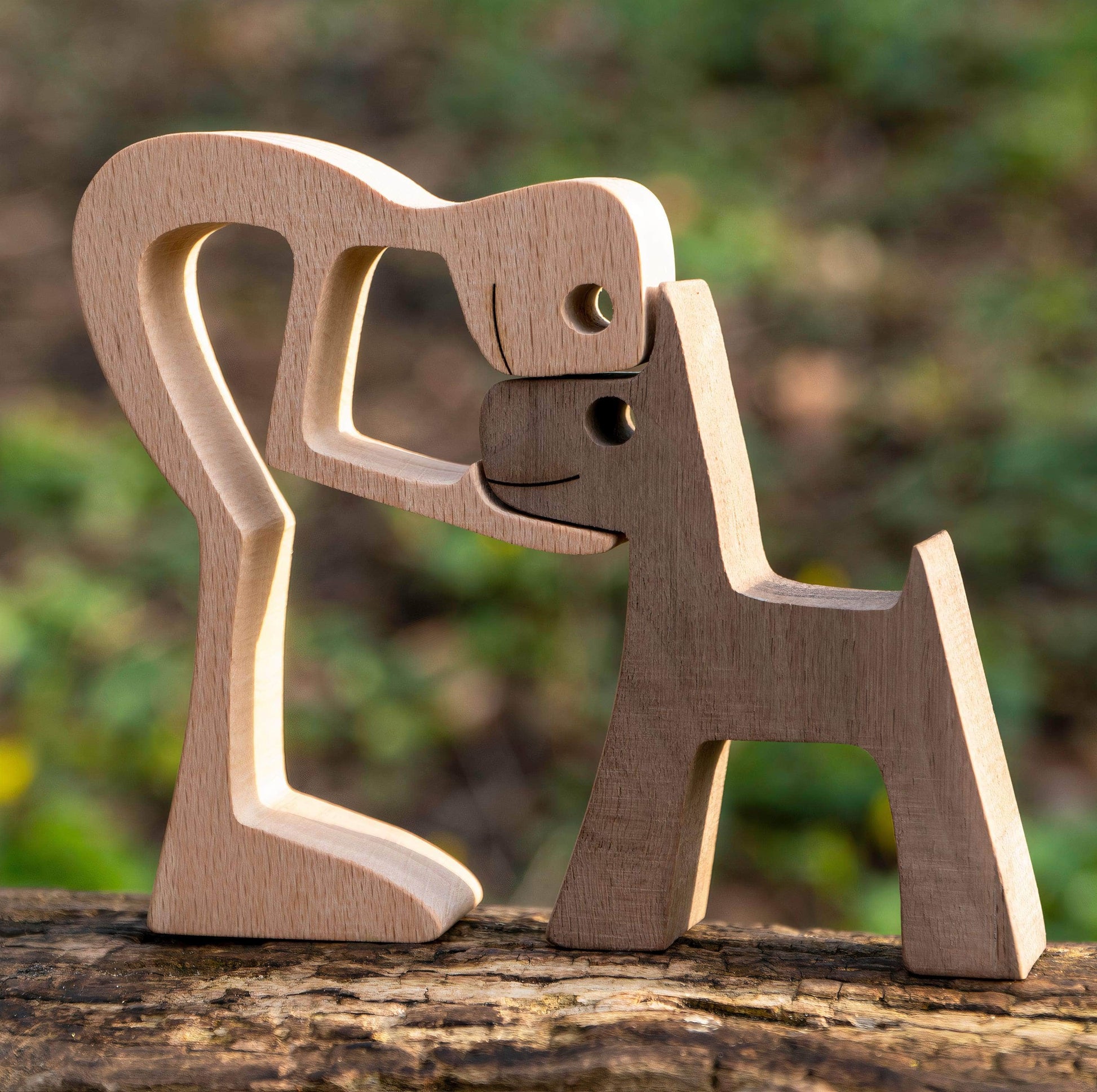 Villkorslös Kärlek Träfigur | Veska