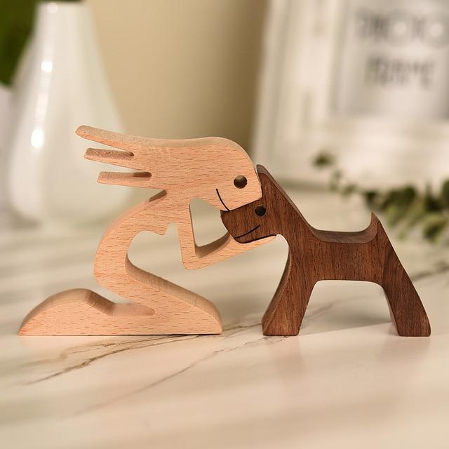 Villkorslös Kärlek Träfigur | Veska