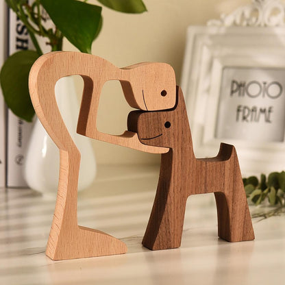 Villkorslös Kärlek Träfigur | Veska A- stor storlek
