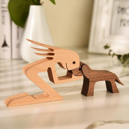 Villkorslös Kärlek Träfigur | Veska C