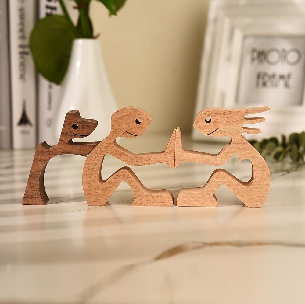 Villkorslös Kärlek Träfigur | Veska I