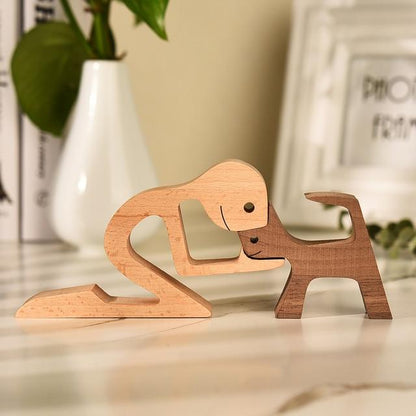 Villkorslös Kärlek Träfigur | Veska J