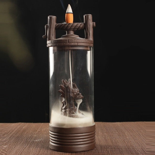Vintage Creative Dragon Rökelsebrännare | Veska A