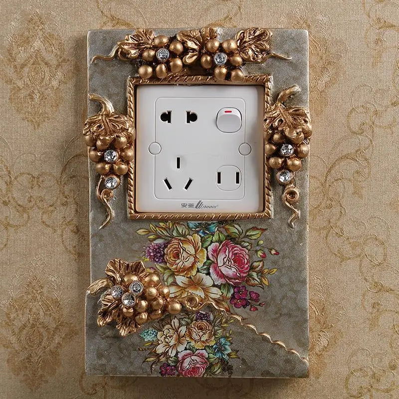 Vintage Flora Butterfly Outlet Organizer | Veska Blå