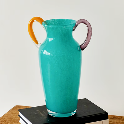 Vintage Fönsterglas Binaural Vaso | Veska