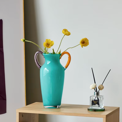 Vintage Fönsterglas Binaural Vaso | Veska