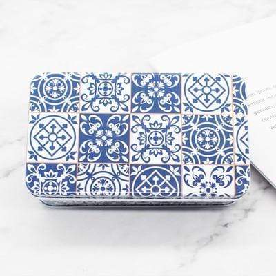 Vintage Geometrisk Design Organizer Box | Veska 4