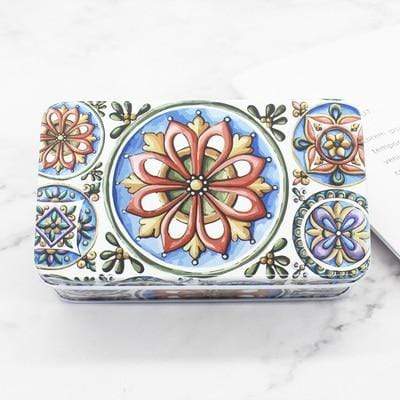 Vintage Geometrisk Design Organizer Box | Veska 5