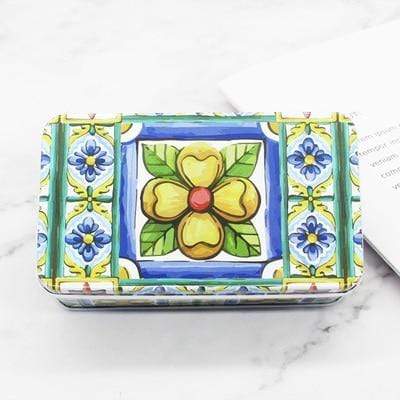 Vintage Geometrisk Design Organizer Box | Veska 9