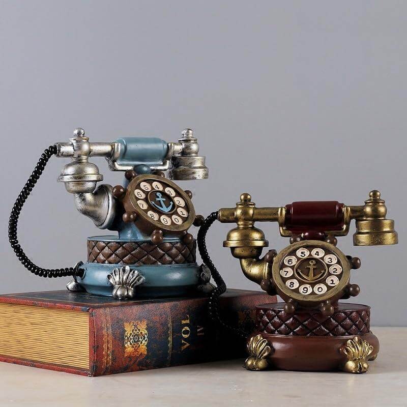 Vintage Retro Bok Telefon | Veska