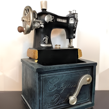 Vintage Symaskin Dekoration | Veska