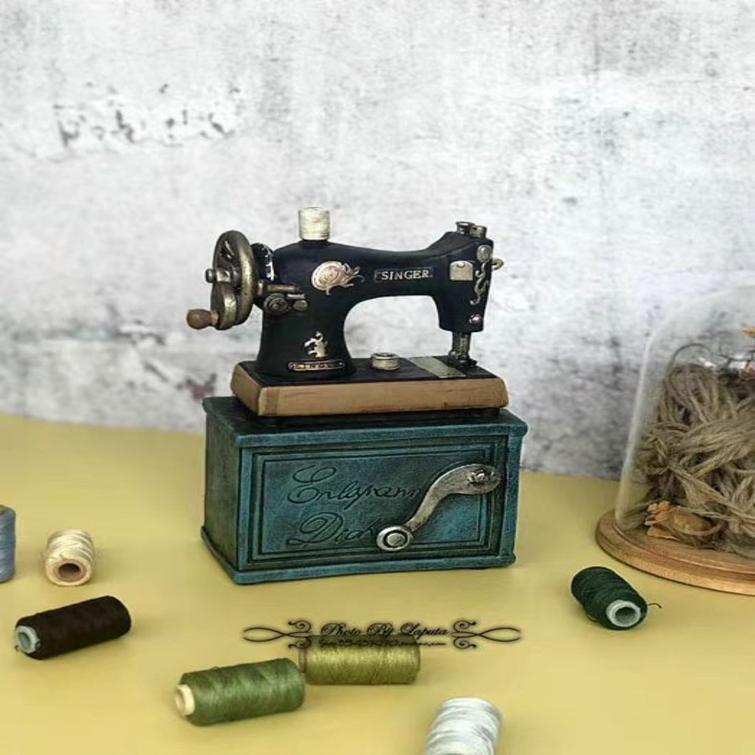 Vintage Symaskin Dekoration | Veska