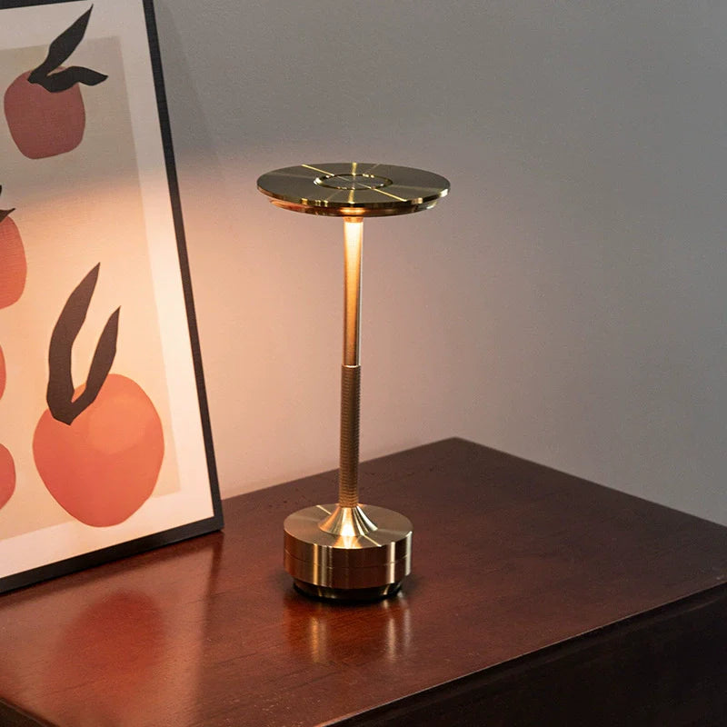 Vintage USB Uppladdningsbar Barbordslampa | Veska
