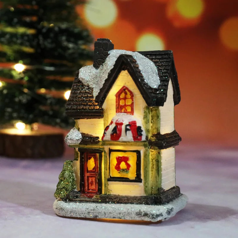 Vinterdrömmar LED julhus figurer | Veska E