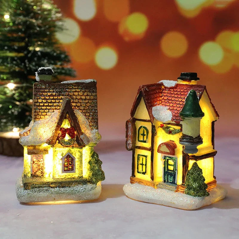 Vinterdrömmar LED julhus figurer | Veska