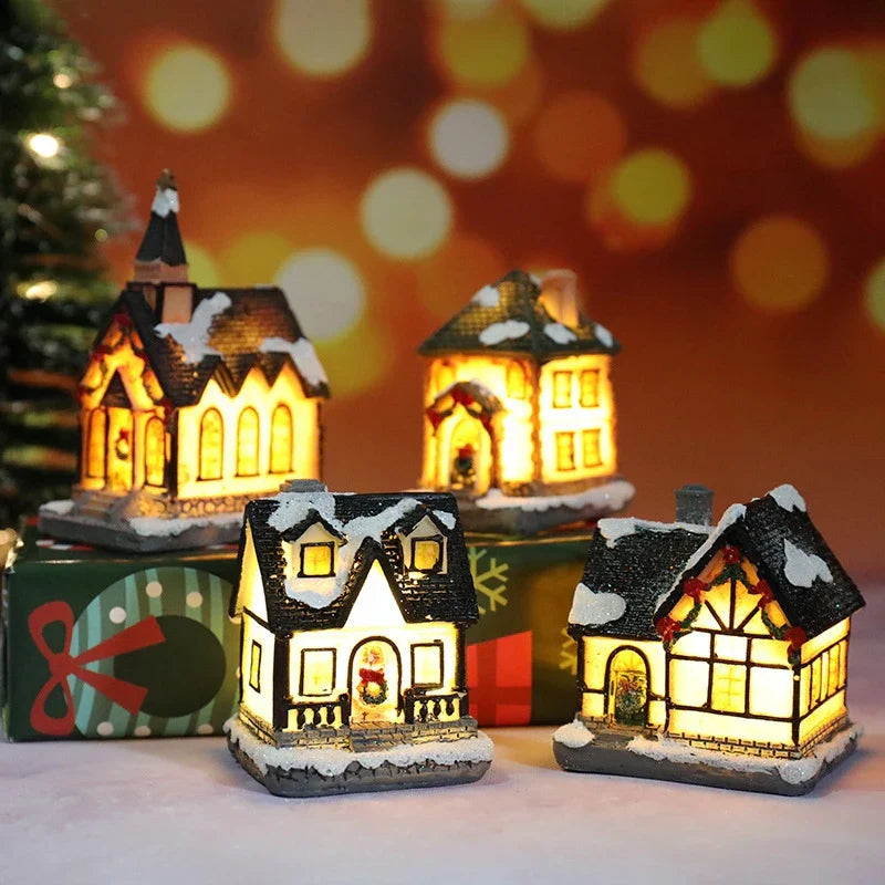 Vinterdrömmar LED julhus figurer | Veska