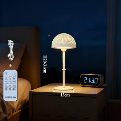 Viral Creative Dekorativ Sängbordslampa, LED Fjärrkontroll Atmosfär Nattljus | Veska