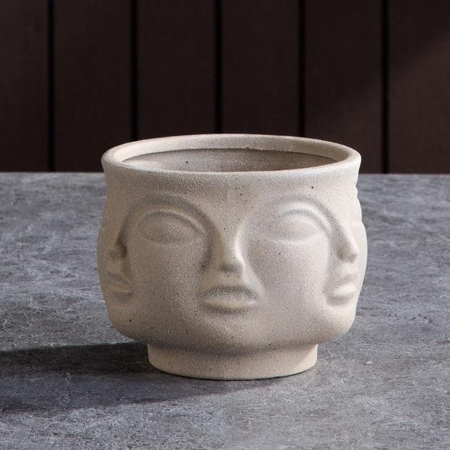 VisageLuxe Keramiska designvaser och Veskaomkrukor med skulpturell elegans | Veska Ton blomkruka