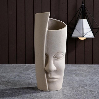 VisageLuxe Keramiska designvaser och Veskaomkrukor med skulpturell elegans | Veska Tonklapp vas