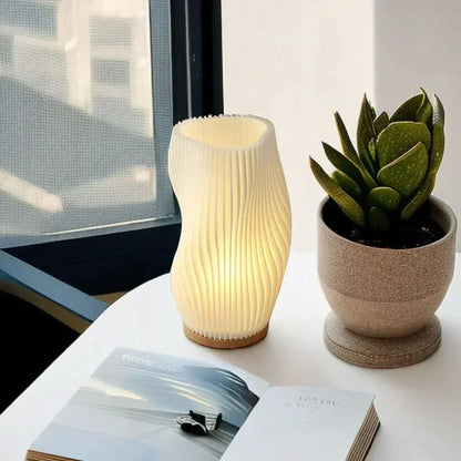 Wavecrest Lampa – Elegant USB-driven dimbar bordslampa | Veska