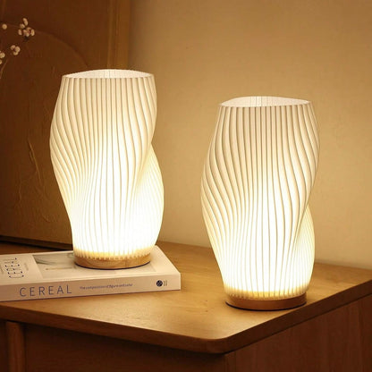 Wavecrest Lampa – Elegant USB-driven dimbar bordslampa | Veska