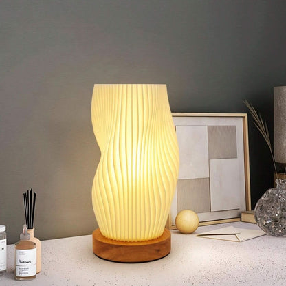 Wavecrest Lampa – Elegant USB-driven dimbar bordslampa | Veska
